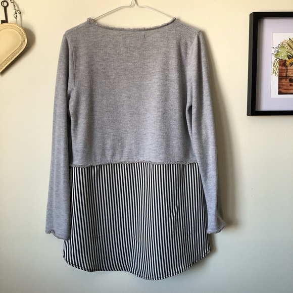 Simon Chang POP | half sweater blouse - Picture 4 of 8